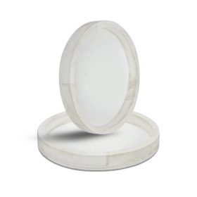 Kerek fatálca, fehér - 26 cm
