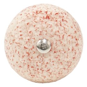 Kerámia bútorfogantyú – gránitmintás pink, 4 cm